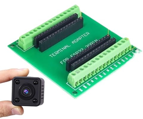 Procesador microcontrolador -mode de 2,4 GHz - Tarjeta módulo Esp32, Módulo de desarrollo Esp-32, Flash integrado para suministros de red, IoT móvil y electrónicos