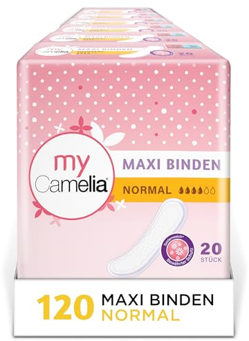 Camelia Maxi Binden Normal 20x6 (120 Stück)
