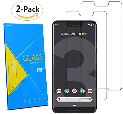 [2 Pack] Google Pixel 3 XL 3XL Screen Protector - Tempered Glasses Screen Guard Protector FILM For Google Pixel 3 XL 3XL