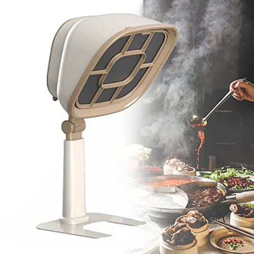 Desktop Cooker Hood, Mini ​Household Extractor Hood, Portable 3200 RPM Extractor Hood, Height Angle Adjustment, Easy To Clean, Extractor Fan for Home, Kitchen Hot Pot, BBQ