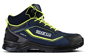 SPARCO - Indy Richmond ESD S3S SR FO LG - Chaussures de sécurité pour Femmes et Hommes - Chaussures de Travail antidérapantes et résistantes pour Toutes Les Conditions de Travail - EU 43