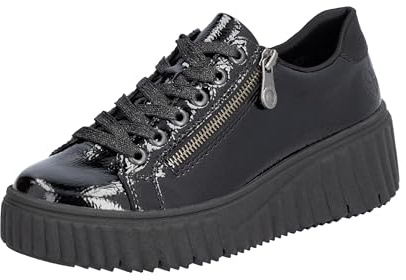 Rieker N2501 Nero/Noir/Noir, Noir, 38 EU