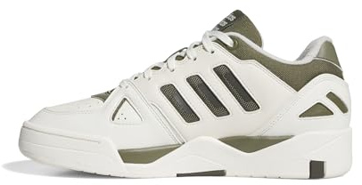 adidas Herren Midcity Low Shoes, Off White/Olive strata/Shadow Olive, 41 1/3 EU