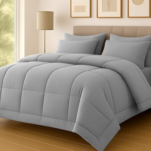 Grace King Size Duvet 10.5 Tog - Hypoallergenic Coverless Duvet King Size - Thick & Cosy Quilt for Summer, Autumn & Winter - King Bedding Anti Bacterial, Machine Washable
