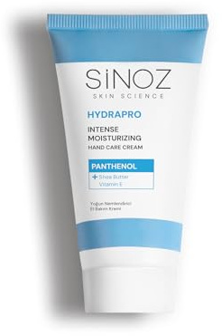 Sinoz Hydrapro Intensive Moisturizing Hand Cream with Vitamin E and Panthenol - 50ml