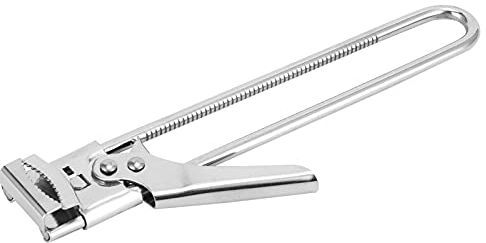 needlid Apriscatole, cavatappi Universale in Acciaio Inossidabile con Impugnatura ergonomica Anti-ossidazione per Barbecue