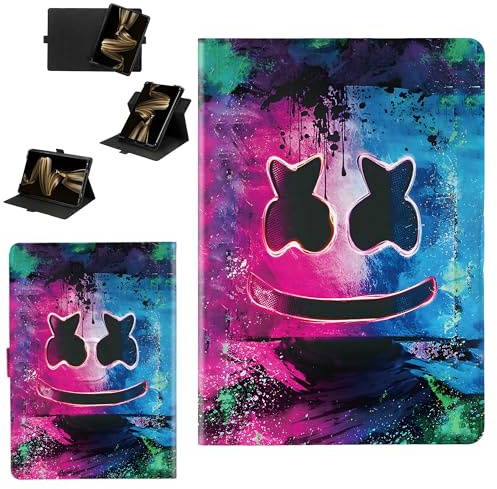 Custodia Compatibile per Amazon Fire Hd 8 Plus 2022 8.0-pollici Tablet Cover Custodia Case [Funzione di rotazione a 360 gradi][Protezione rinforzata dei bordi contro le cadute] BQ