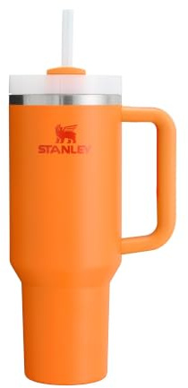 STANLEY 1913 Quencher H2.0 FlowState Tumbler 1.2L - Goldernrod Coral | Cold For 11 Hours - Iced For 48 Hours - Stainless Steel Tumbler With Straw, Handle And Lid - Dishwasher Safe Travel Mug