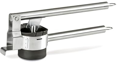 All-Clad Tools and Accessories Potato Ricer, Stainless Steel, Kitchen Gadgets, Efficient Pressing, Kitchen Tools, Mashed Potatoes, Kitchen Hacks, Silver