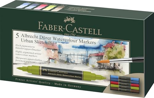 Faber-Castell - Marqueurs aquarellables Albrecht Dürer, croquis urbains