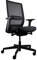 Viasit Kickster ergonomischer Bürodrehstuhl Schreibtischstuhl mit Armlehnen und Lumbalstütze für Homeoffice und Büro 5 Jahre Garantie (schwarz)