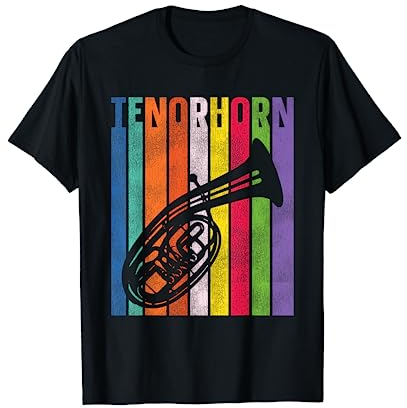 Tenorhorn Tenorhornspieler Musiker Musikschule Verein T-Shirt