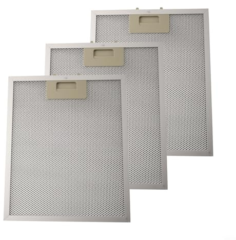 3PCS Cooker Hood Filter, Range Hood Filter Replacement (300 x 250mm), Grease Filters For RANGEMASTER Cooker Hood
