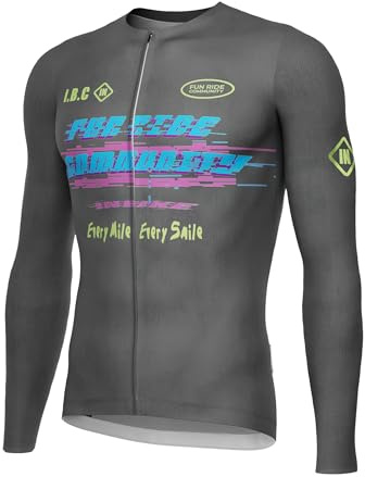 INBIKE Cykeltröja för män Road Cykel T-Shirts MTB Professional Andningsaktiv Reflekterande Snabbtorkande, Svart, XL