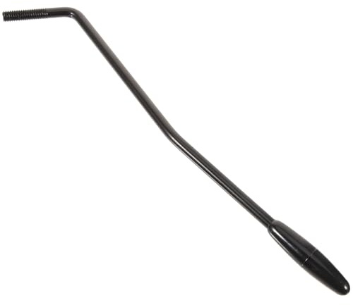 Mikinona Brazo de Trémolo Simple para Guitarra Eléctrica, Barra Metal Negra Rosca de 6 Mm, Compatible Sistema de Trémolo, Accesorio para Puente de Guitarra Eléctrica