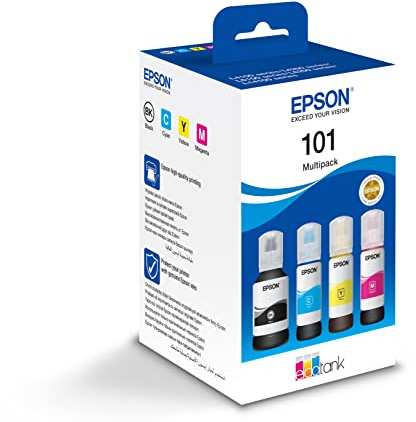 Epson C13T03V64A Ink Cartridge 4 Pieces Original Black Cyan Magenta Yellow