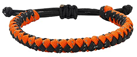 JENDEAR SHINE Paracord Armband für Herren, Handgewebtes, Verstellbares, Wasserdichtes Seilarmband zum Segeln, Surfen, Outdoor Wandern