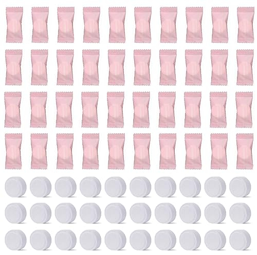 Jitnga 60 Stück Einweg Komprimiertes Handtuch,Für Restaurant, Reise, Camping, Haus, Hotel, Komprimiertes Towel Tablets, Gesicht Towelingen Handtuch Reisen Zuhause Beauty Camping Outdoor Sports