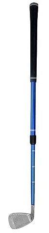 Aymzbd Mazza da Golf per Chipping, Wedge da Golf, Mazza da Chipping Telescopica per Bambini Principianti, Blu