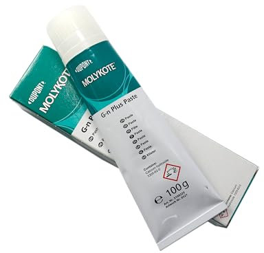 SANYI Molykote G-N Plus Pasta 100g Tubo Nero Lubrificante Estremo Pressione per Montaggio & Run-in di Componenti Metallici