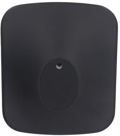 Desk Pad for KEF LSX II Wireless HiFi Speaker, Metal Speaker Stand with Vibration Reduction, Non Slip, Desktop Mount Holder (Black)