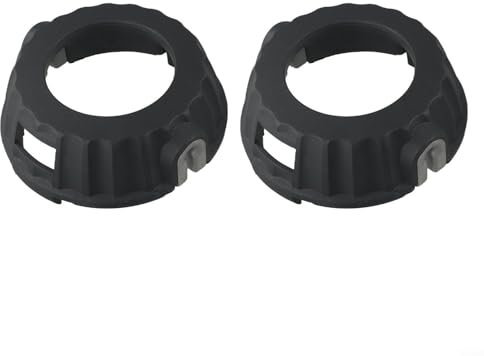 Protection de tête de débroussailleuse de qualité supérieure avec deux manchons de rechange compatible avec une gamme d'équipements de coupe d'herbe y compris le modèle P25