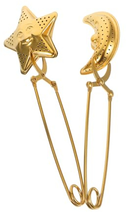 Toyvian 2pièces Boule à Thé Acier Inoxydable Pince à Thé Avec Pour Vrac Retient Les Résidus