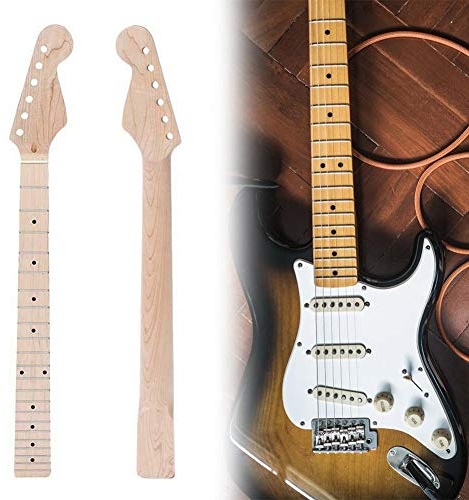 Ardentity Guitare Electrique, Manche Erable Palissandre 22 Frettes Guitare Electrique pour St Strat