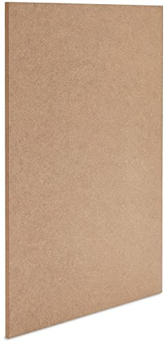 TSKDKIT A2 MDF Wood Boards for Crafts 6mm Medium Density Fiberboard Wooden Sheet Replacements, MDF Wood Sheet for Painting Furniture DIY(59.4 x 42cm/23.3 x 16.5in)