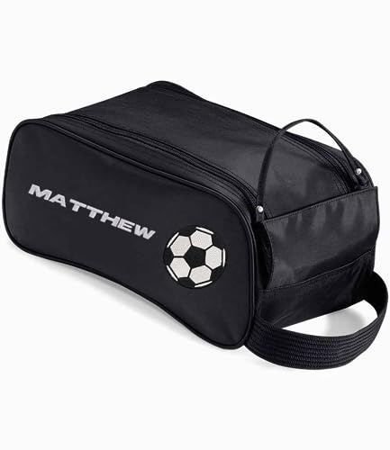 Football Soccer Boot Bag for Kids | Personalised Embroidered Sports Kit Carry Case