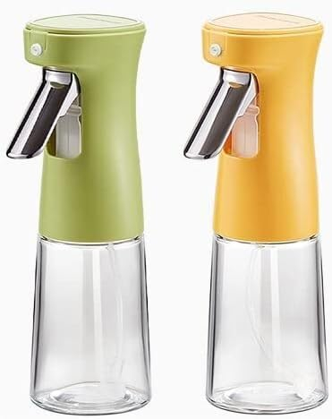 Aparatos de cocina, pulverizador de aceite, 2 juegos de botella de spray de aceite, artefacto de vidrio, cocina, pulverizador de vinagre for el hogar, dispensador de aceite de oliva, pulverizador de a