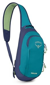Osprey Daylite Unisex Bandolera tipo sling, 6L, Blue Spikemoss/Alkaline, O/S