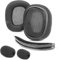DowiTech Atmungsaktive & Langlebige Ersatz-Ohrpolster & Kopfband kompatibel mit Logitech G930 G930s 430 G432 Headsets Ohrpolster mit Mesh-Gewebe und Memory-Schaum