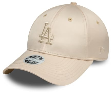New Era WMNS Satin 9Forty Adjustable Damen Cap LA Dodgers Creme, Size:OneSize