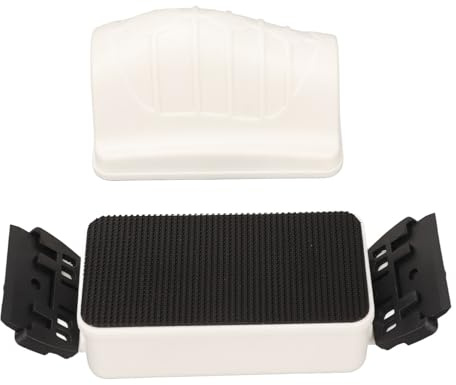 Alomejor Limpiador Magnético para Pecera, Raspador de Doble Hoja, Herramienta de Limpieza de Algas con Imán Fuerte, Ergonómico, Cepillo de Vidrio para Acuario para Tanques de hasta 15,7
