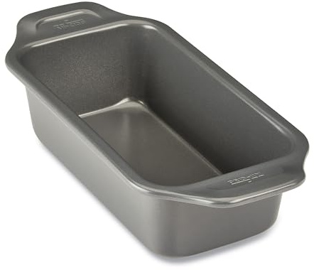 All-Clad Pro-Release Nonstick Bakeware Loaf Pan 8x4 Inch Oven Safe 450F Half Sheet, Cookie Sheet, Muffin Pan, Cooling & Baking Rack, Round Cake Pan, Loaf Pan, Baking Pan Grey