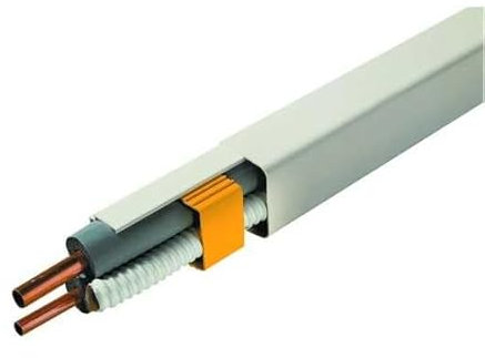 Pack de 12 goulottes 60 mm longueur 2m