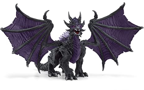 schleich 70152 Schattendrache, ab 7 Jahren, ELDRADOR CREATURES - Spielfigur, 19 x 22 x 13 cm, Neue Version