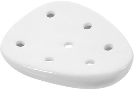 DOITOOL Ceramic Funnel Cover for Urinal Urinal Accessory Strainer Stopper Drain Strainer