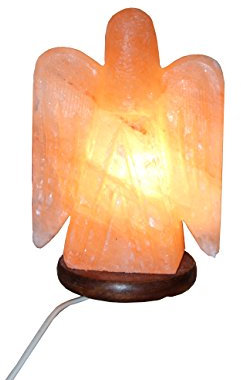 Apistore Lampada Angelo Cristalli di Sale Himalaya - Peso 2/3 kg