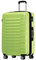 BEIBYE 2088 Zwillingsrollen Reisekoffer Koffer Trolleys Hartschale M-L-XL-Set (Green, L)