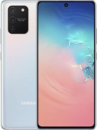 Samsung Galaxy S10 - Smartphone portable débloqué 4G (Ecran : 6,1 pouces - 128 Go - Double Nano-SIM - Android) - Blanc