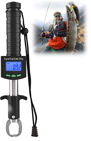Outils de Pêche, Portable Grip Poisson Lip Grabber Pince de Pêche Acier Inoxydable pour Retirer les Crochets