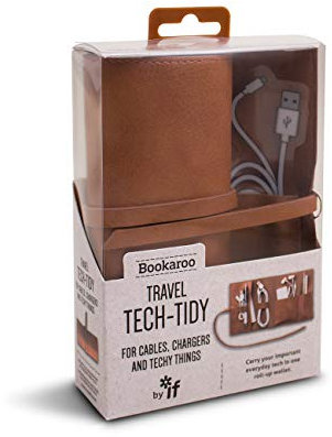 Bookaroo Travel Tech-Tidy - Brown