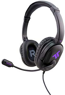 Kama Lite Casque Gaming pour PS4 Compatible XBox One/Switch/PC/MAC Casque Gamer Filaire avec Microphone