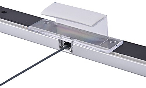 Kabelgebundener Infrarotsensor für Spielekonsolen 4 Griffe IR-Signalstrahlsensorleiste - Plug and Play für Wii-Konsolen