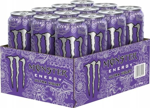 MONSTER ULTRA VIOLET EUROPE 500ML X 12 (CAN)