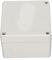 IP65 Waterproof Junction Box, Plastic Cover 83x81x56mm Electric Cable Connector Unit Surface Mounted Electronics Enclosure Case Dustproof DIY Instrument Universal Light Grey PVC