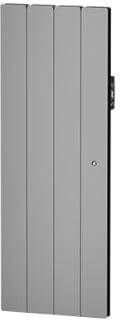 Noirot - Radiateur Électrique Fontéa Vertical - Inertie Fonte - Chauffage Connectable - Certifié Origine France Garantie, NF - Anthracite, 1000 Watt