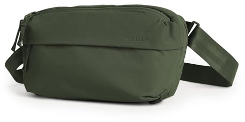 Moment Everything Sling – Sac à bandoulière résistant à l'eau | Tailles 2L et 4L, vert olive, 4L, Gen 2